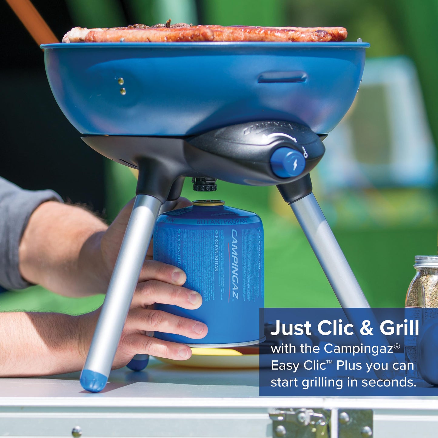 Campingaz Party Grill 400 CV Barbacoa de Contacto de Gas