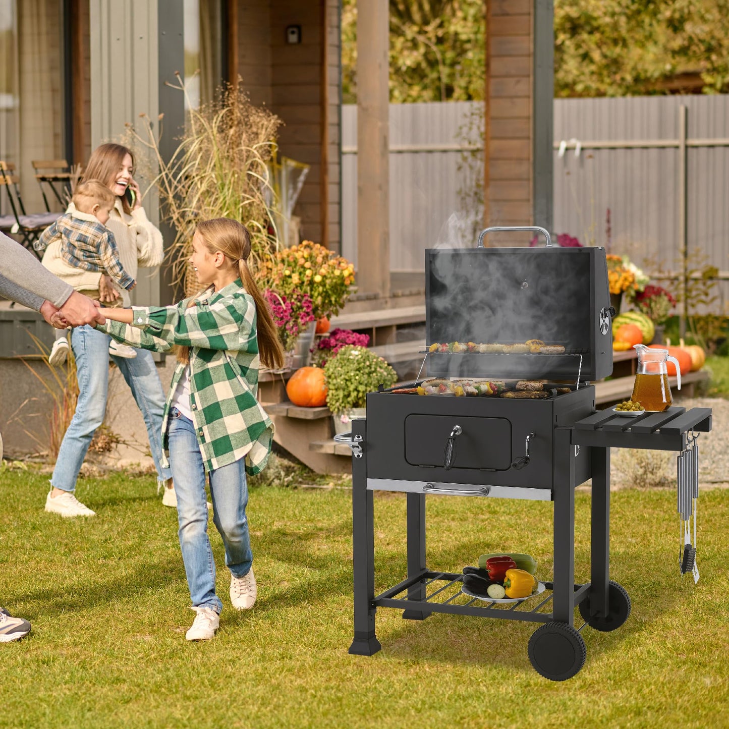 Tepro Toronto Click - Barbacoa de Carbón