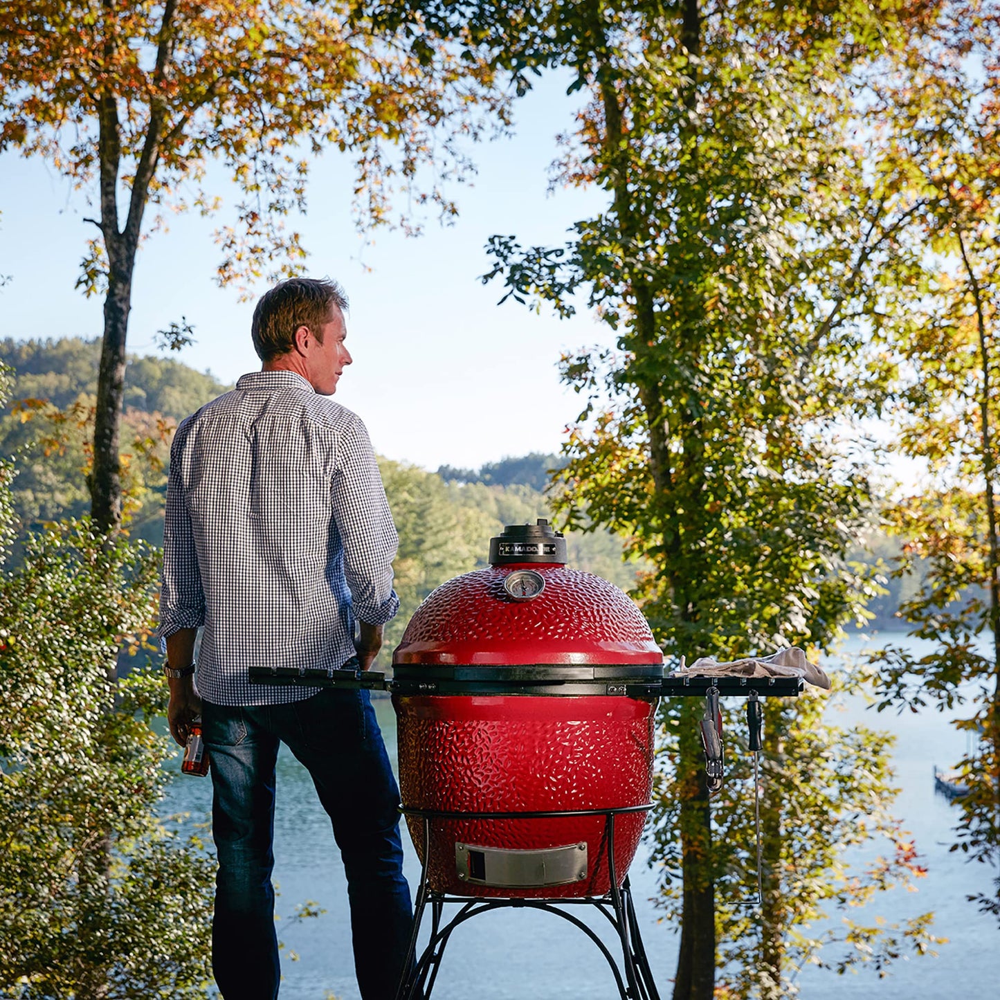 Kamado Joe® Classic Joe I Barbacoa de Carbón de Cerámica