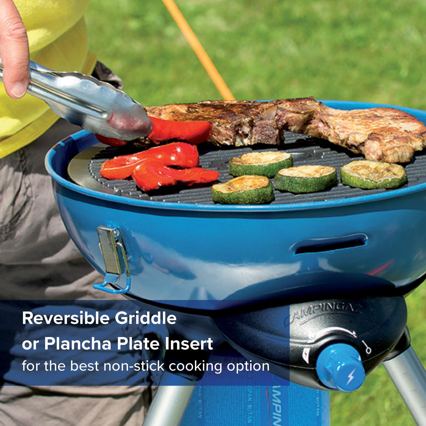 Campingaz Party Grill 400 CV Barbacoa de Contacto de Gas