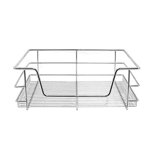 Kukoo Set de 6 Cestas Metálicas Extraíbles para Armarios de 50 cm
