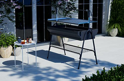 Imex El Zorro 71764 - Barbacoa con Parrilla-Plancha y Elevador