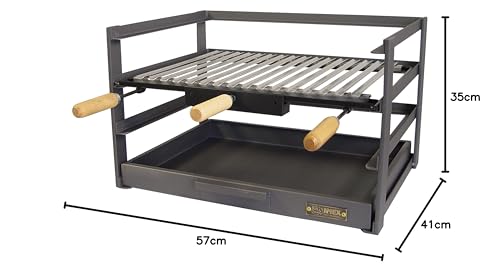 Imex El Zorro 71478.0 Cajón Barbacoa con Parrilla