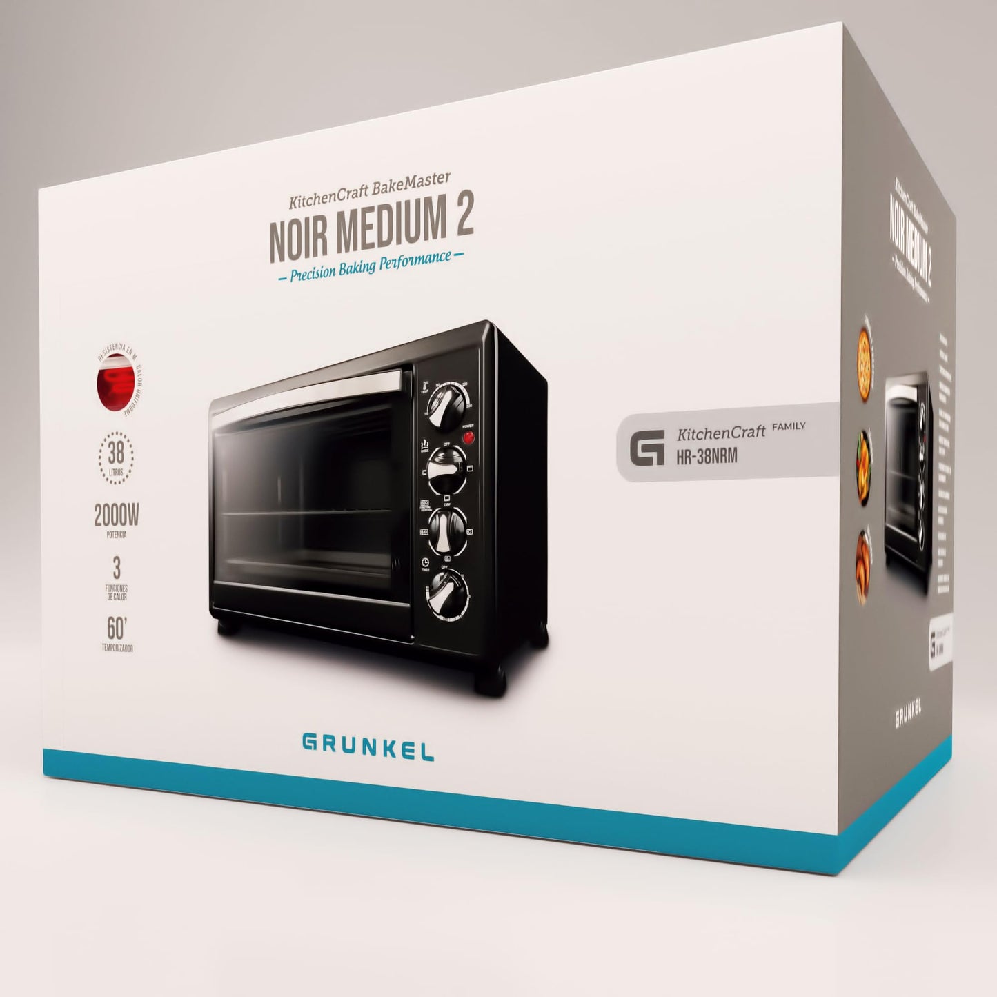 Grunkel HR-38N RM Horno Eléctrico