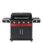 Char-Broil Gas2Coal 2.0 440 Barbacoa Híbrida de 4 Quemadores