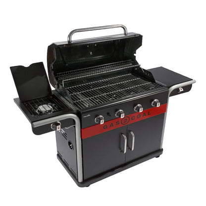 Char-Broil Gas2Coal 2.0 440 Barbacoa Híbrida de 4 Quemadores