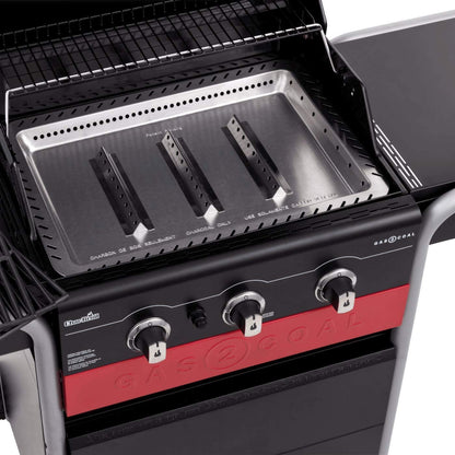 Char-Broil Gas2Coal 330 Barbacoa Híbrida de Gas y Carbón