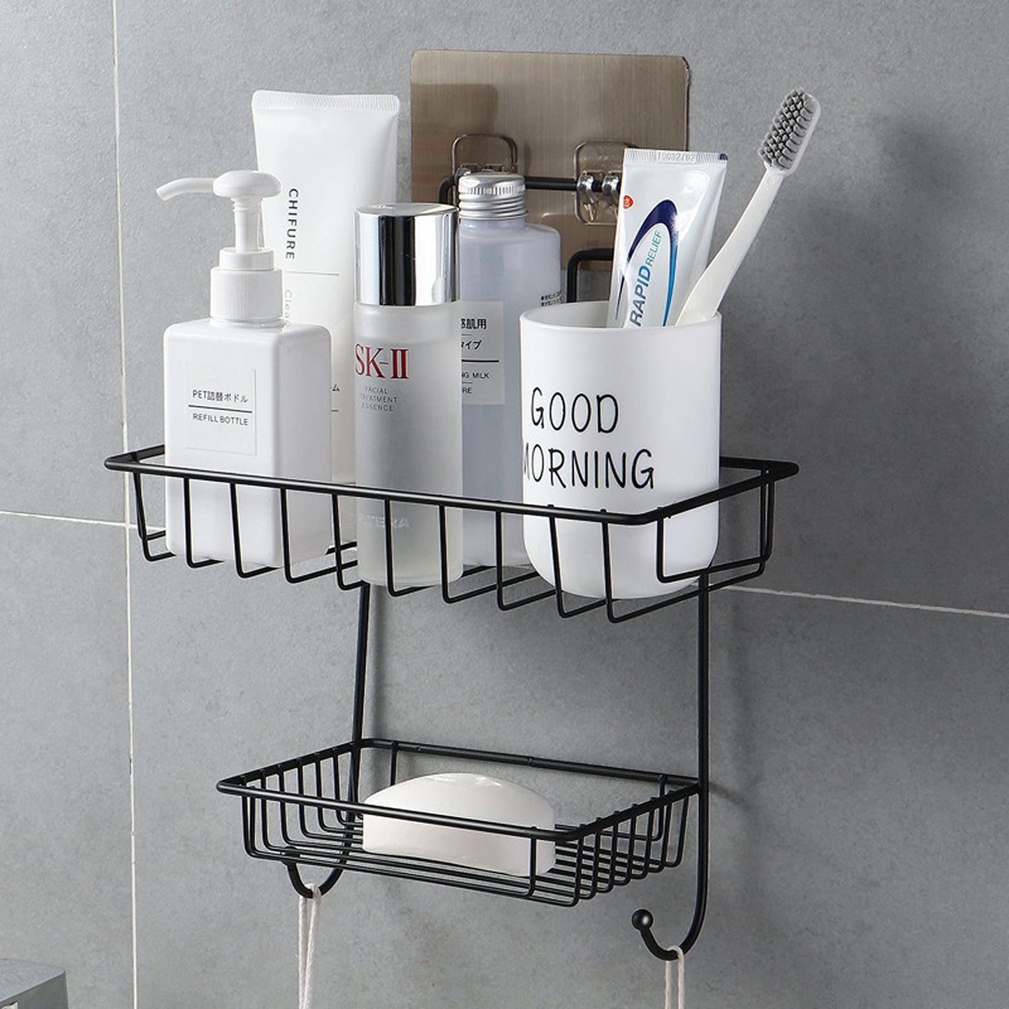 Cjbenuti Jabonera Adhesiva para Ducha y Cocina