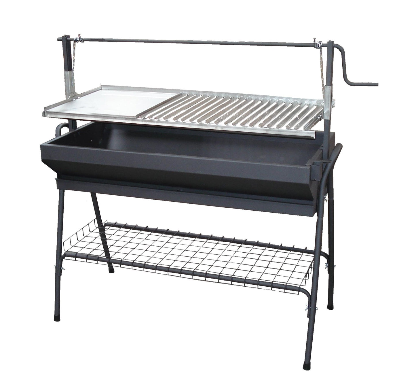 Imex El Zorro 71764 - Barbacoa con Parrilla-Plancha y Elevador