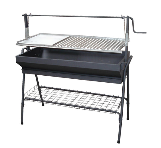 Imex El Zorro 71764 - Barbacoa con Parrilla-Plancha y Elevador