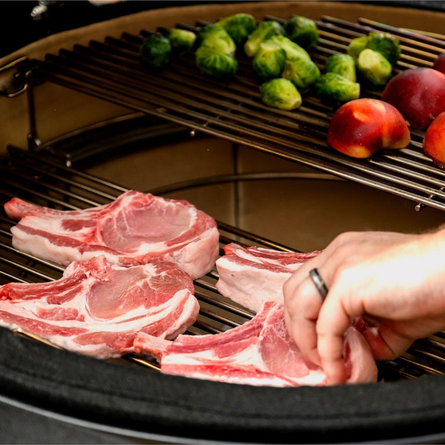 Kamado Joe® Classic Joe I Barbacoa de Carbón de Cerámica